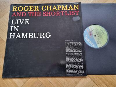12'' LP Vinyl Roger Chapman and the Shortlist - Live In Hamburg Germany