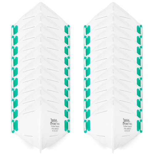 20Pcs Disposable N95 NIOSH Approved Particulate Respirator Face Mask KN95 Cover - Picture 2 of 8
