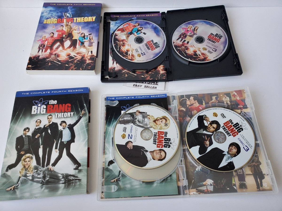 The Big Bang Theory DVD Complete 1-11 Seasons ✓ TV Show Preowned