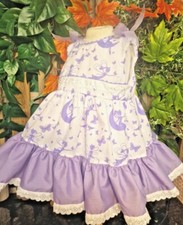DREAM SALE 12-18 MONTHS  BABY GIRLS lavender fairies butterflies summer dress