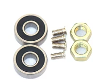 WEBER 40 DCOE CARBURETTOR THROTTLE SPINDLE SHAFT BEARINGS NUTS SCREWS  x 1 SET