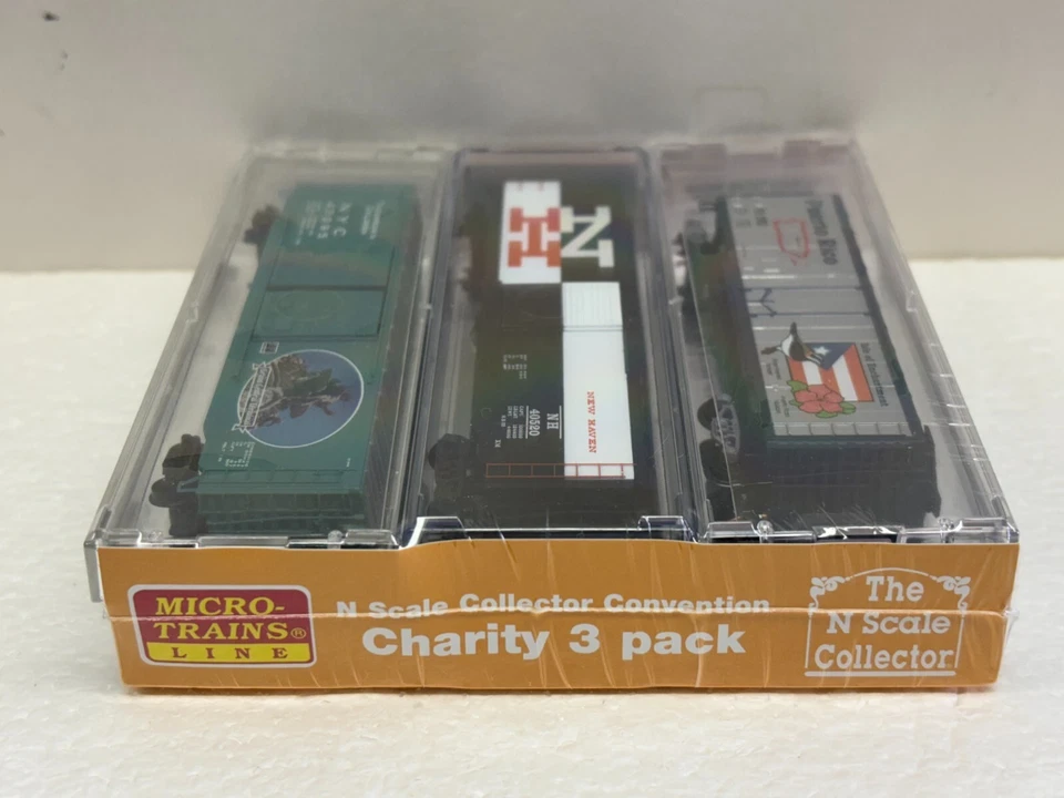 N Scale  Micro Trains Special Run NSC Convention Charity 3-Pack - Image 2 of 3