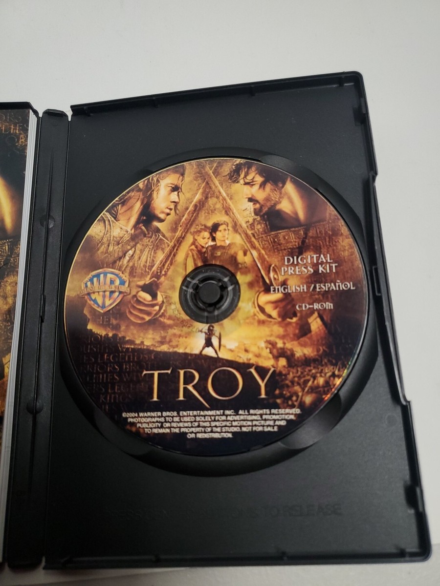 洋楽 Alad Troy CDS Troy CD Press Kit Notes/Photos Brad Pitt | eBay