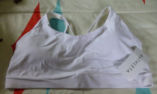 NWT Athleta Solace Powervita Sports Bra Womens 2X D-DD Cup White MSRP 49