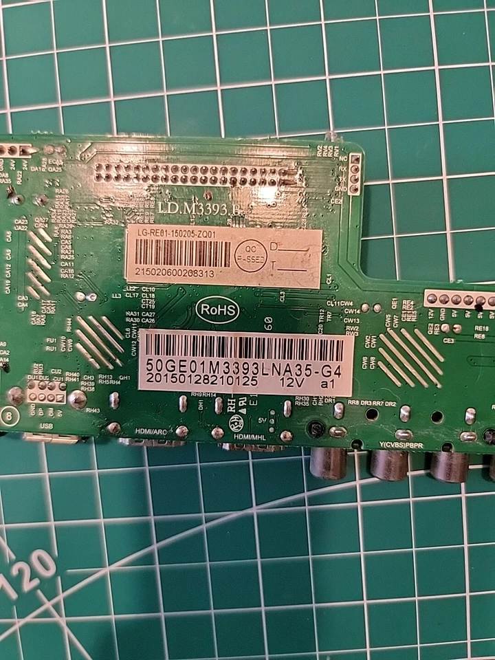 RCA LED50B45RQ 50GE01M3393LNA35-D4 ОСНОВНАЯ ПЛАТА ДЛЯ LED50B45RQ - Изображение 3 из 4