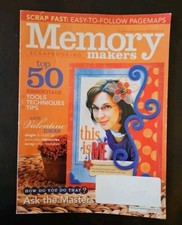Memory Makers Magazine February 2008 Issue Scrapbooking Ideas