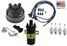 Tune up kit & 12V Coil for Case 200 200B 210 210B 211 211B 350 351 400B 410B