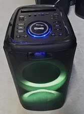 SoundStage Party Lido RGB LED Bluetooth Party Speaker / Read * AS-IS