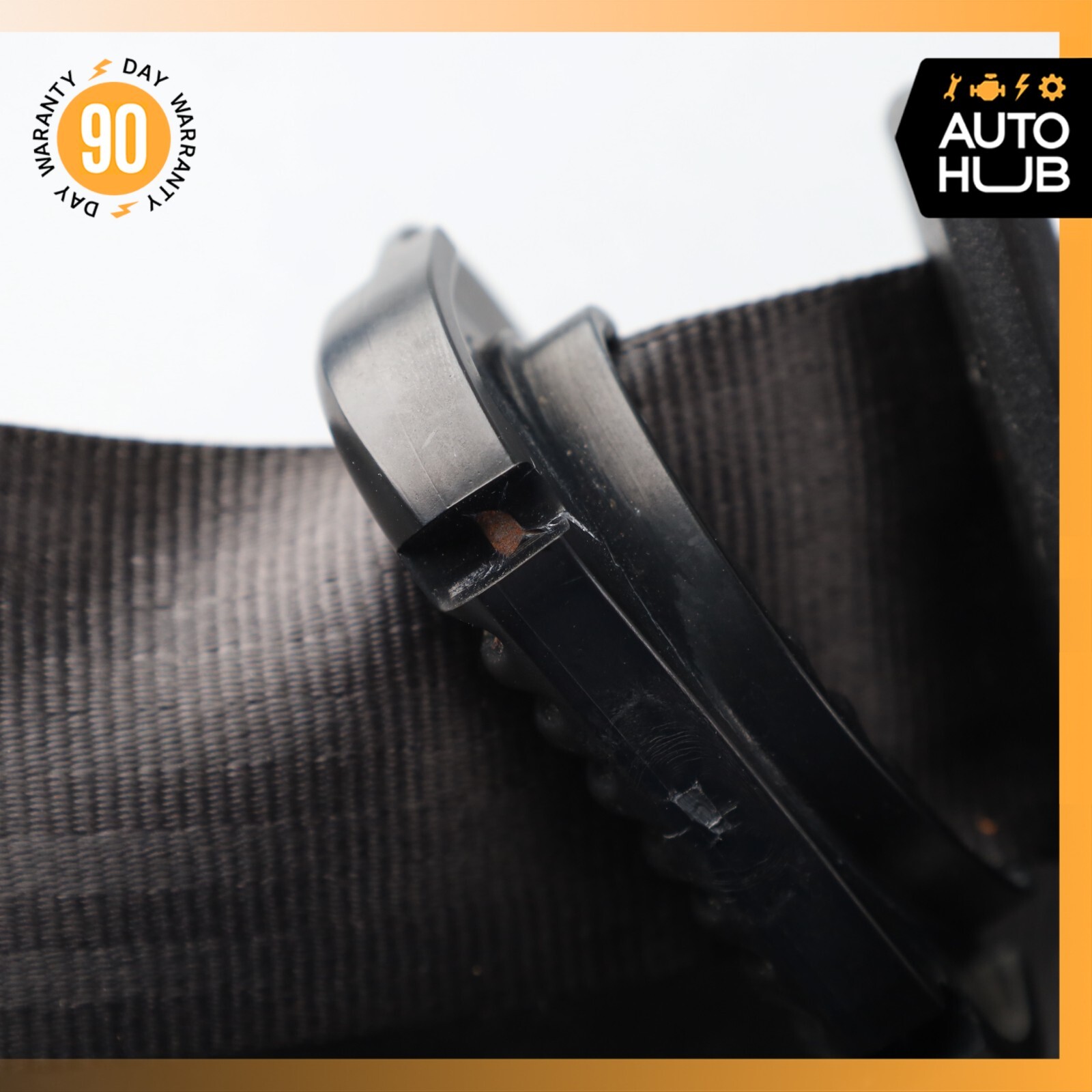 03-08 Maserati Quattroporte M139 Front Right Side Seat Belt Black OEM 29k