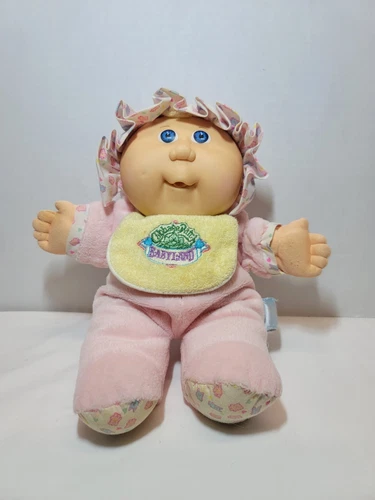 Cabbage Patch Kid Babyland Doll with Pink Outfit Vintage 1987