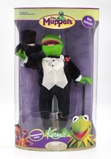 The Muppets Kermit The Frog 12" Porcelain Doll Wearing Tuxedo By Brass Key 2006