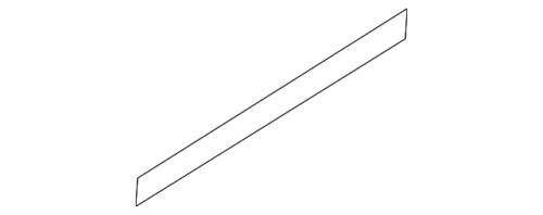 Cinta decorativa para Ford (N/P DC3Z-9920001-BA)