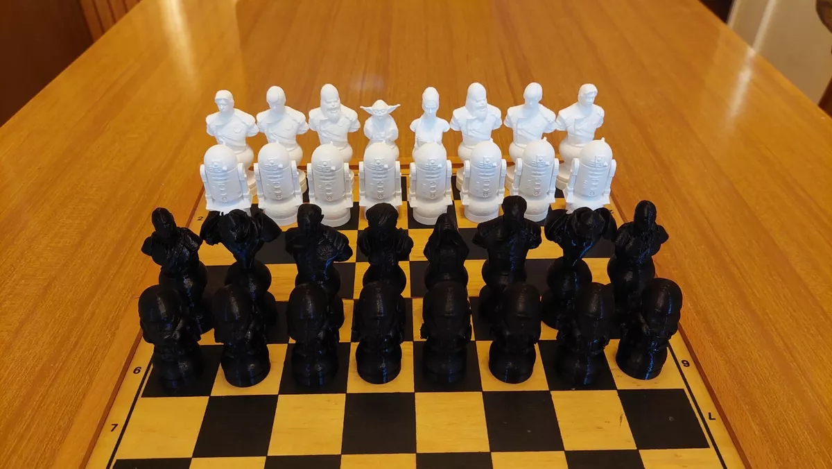 A Clone Wars themed Chess set! : r/StarWars