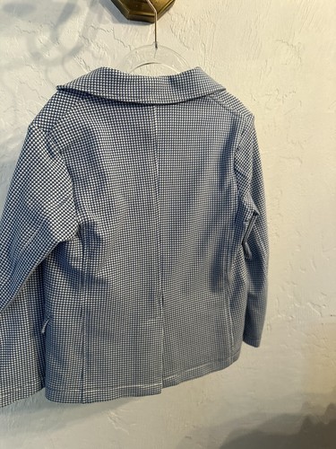 NWT Paolo Picora Milano Blazer Jacket Boys Size 6 Azule Blue Kids - Picture 6 of 8