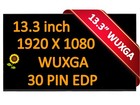 New 13.3" laptop Led Lcd Fhd Non-Touch Screen Display for Dell 848K8 0848K8