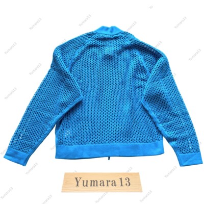 adidas x CLOT Crochet Track Top Bright Blue IF4268 Japan