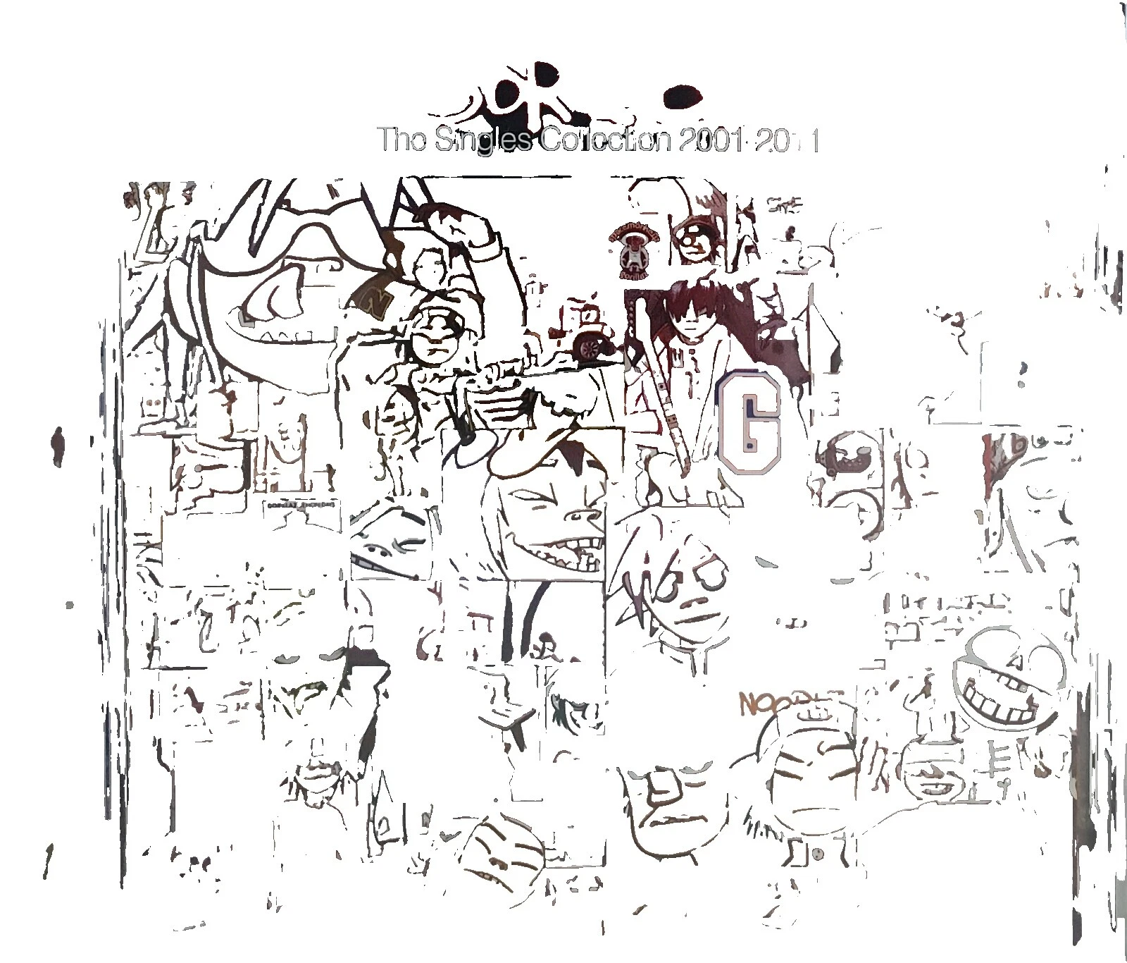 Gorillaz CD de música rock single