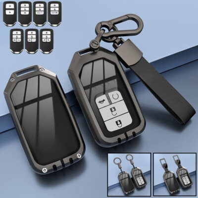 Zinc Alloy TPU Car Key Case Cover For Honda Insight Vezel Ridgeline CRV Pilot