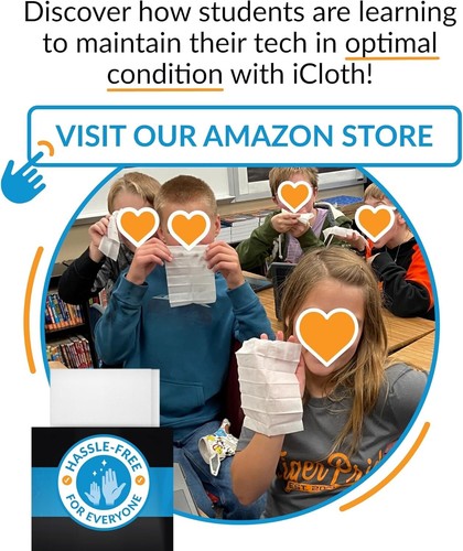 Ultra-Pure Cleaning Wipes for Electronics - Dust and Smudge Remover, 100 Wipes - Picture 9 of 9