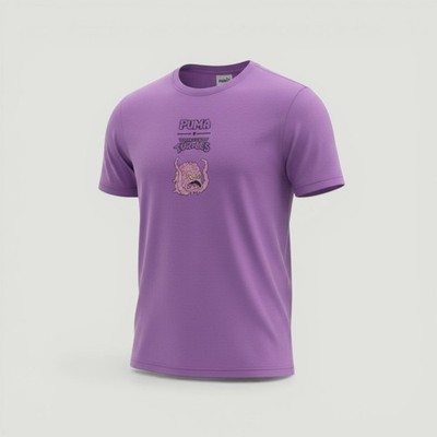 Puma x TMNT Kinder Unisex Graphic Tee - Wild Berry - Neu mit Etikett
