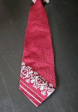 Vintage 40s 50s Cravat Mens Necktie STILL NEW WITH TAGS