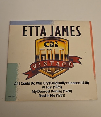 1989 Chess Masters Vintage Gold Etta James CD3 Something's Got A Hold On Me