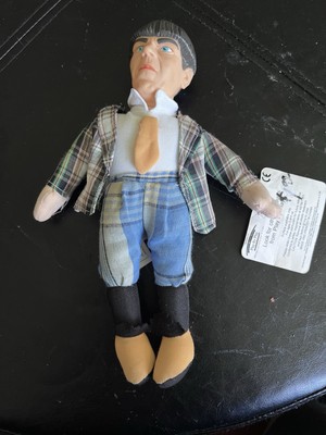 Vintage 1999 The Three Stooges Doll Moe Play By Play Ace Acme