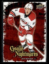 2016-17 Upper Deck #GN-6 Jeff Skinner Goalie Nightmares Card Carolina Hurricanes