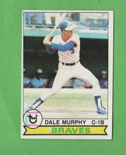 1979 TOPPS Baseball DALE MURPHY #39 Atlanta BRAVES EX/NM Condition