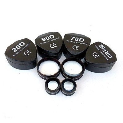 Black Copy Volk Lens 20D 90D 78D & 40D Non Contact Slit Lamp Lens