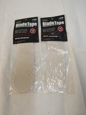 BladeTape Hockey Stick Tape Peel and Stick Better Handling Lot of 2 Packs White