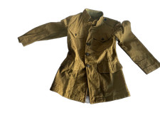 Original WWI US Army M1910 Khaki Cotton Tropical Tunic Uniform Jacket
