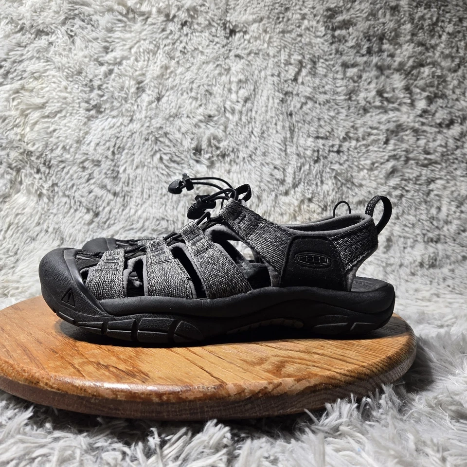  Keen Newport H2 Mens Size 9.5 Black/Gray Fisherman Sandal (Winter Discount) - Image 2 of 4