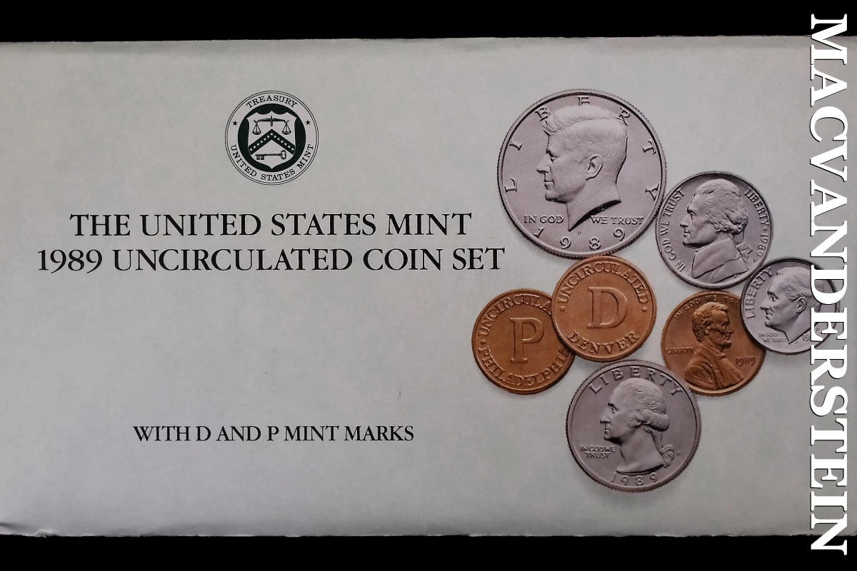 25+ Uncirculated 1989 US Coin Mint Sets for sale | Updated Oct 2026