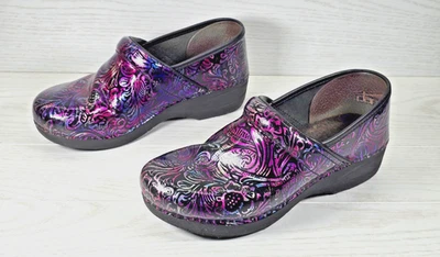 Dansko Zoccoli Professionali da Donna, oliati, in Pelle, Nero (Black), 42