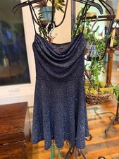 Windsor Black Sparkle Flowy Cocktail Dress Homecoming Size Small