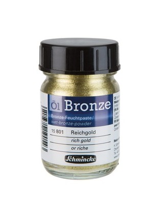  Schmincke - Oil bronze, rich gold, 50 ml, 15 801 024, for Office Product