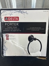 Delta Porter Round Towel Ring Oil Rubbed Bronze 78446-OB1