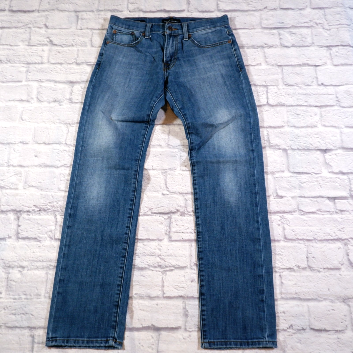 Lucky Brand 221 Straight Medium Wash Denim Mens Blue Jeans 29x32