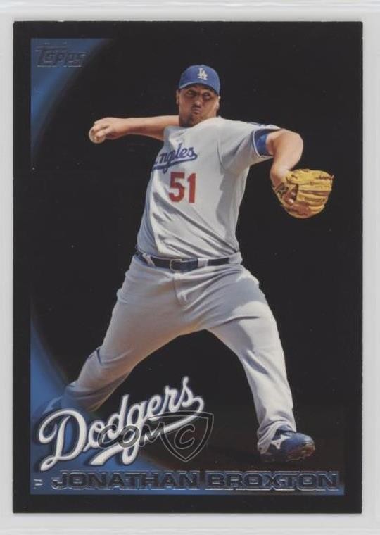 2010 Topps Wal-Mart Black Jonathan Broxton #230 1j5z