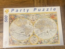 Image of Old world map - 500 Piece Jigsaw New sealed