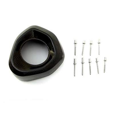 Akrapovic Kohlefaser Auspuff Endkappe für Vespa GTS 125 I.E. Super 2010-2016