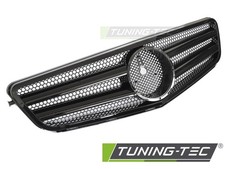 K&uuml;hlergrill Mercedes C-Klasse W204 ab 2007 bis 2014 CL Look Schwarz Glanz - 4269