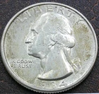 US 1934 Washington Quarter **