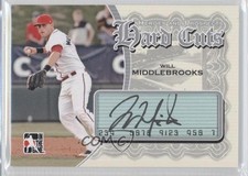 2011 ITG Heroes and Prospects Hard Cuts Silver /24 Will Middlebrooks Auto 0x5