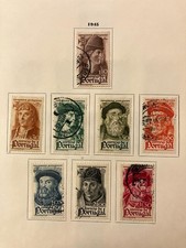 Portugal 1945 - Portuguese Navigators stamps set used