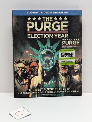 The Purge: Election Year (Blu-ray + DVD) 2 Disc Set w/ Slipcover