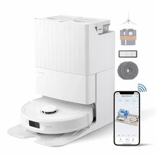 RoboRock QV 35A White Robo Vacuum Cleaner Empty Wash Fill Dock E10047132
