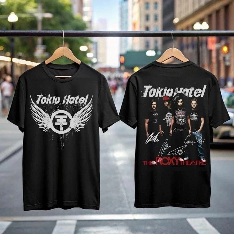 Tokio Hotel Inspired Tour 2026 Shirt, Alternative Pop Rock Fan Tee