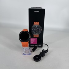 Samsung Galaxy Watch Ultra 47mm Gray Titanium LTE w/ Marine Band - Excellent